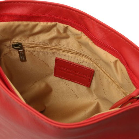 TL Bag - Soft leather shoulder bag with tassel detail